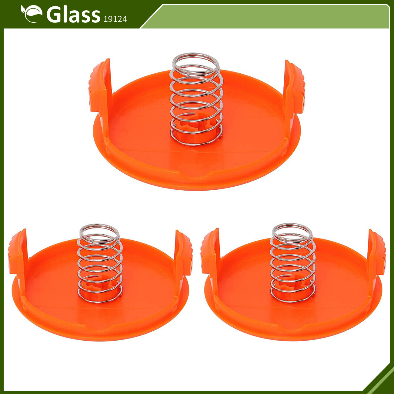 3 PACK Spool Cap & Spring 385022-03 Fit Black and Decker AFS Trimmers gallery
