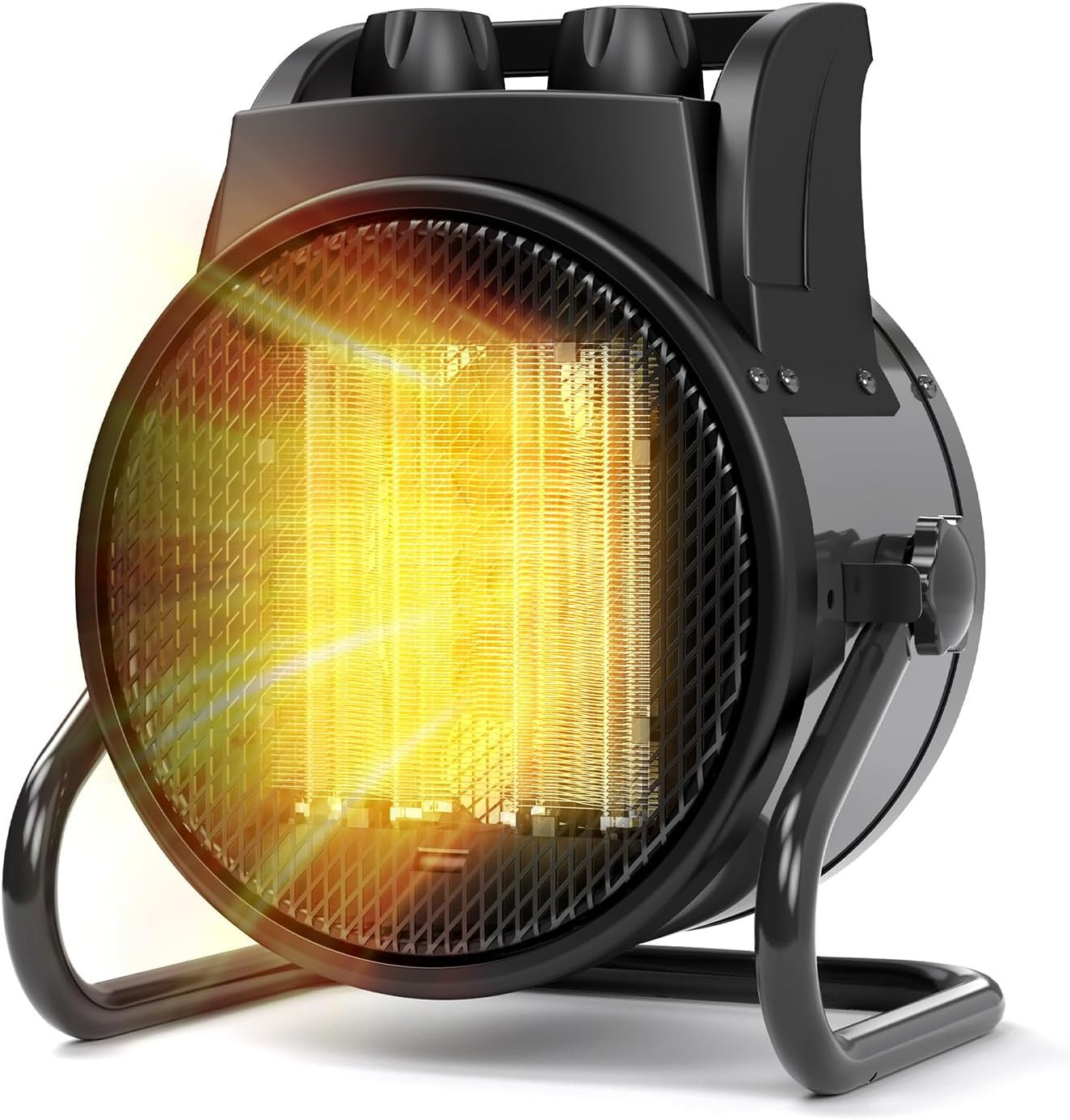 Space Heaters for Indoor Use, 1500W PTC Electric Heaters with Thermostat, Small gallery