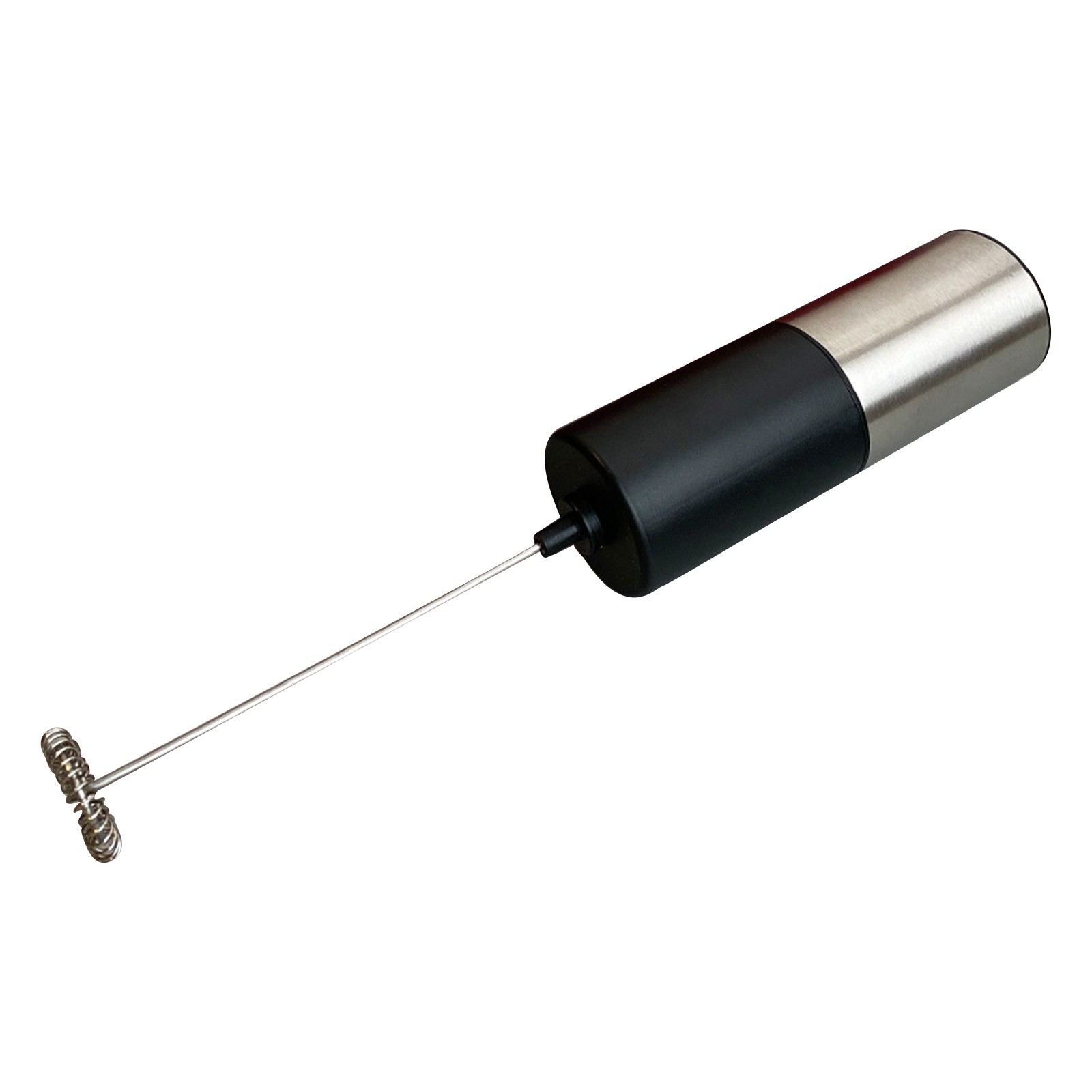 ABS & Stainless Steel Mini Electric Milk Frother Whisk Frother Handheld Tool w gallery