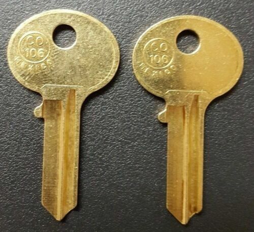 ✅ F01-F100 2-Keys For Hudson / Cole Filing Cabinet "cut to your key code" 100% ✅ gallery