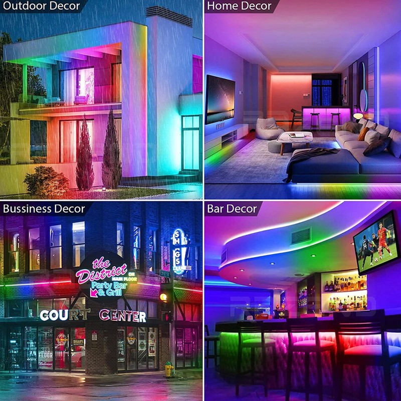 SK6812 4020 LED Side Emitting Thin Light Tape LED Strip RGB WS2812B Addressable gallery