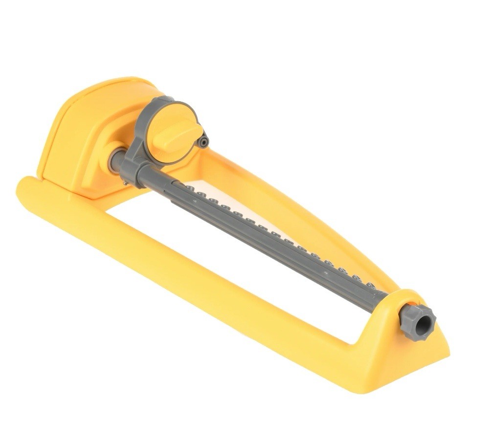 EXPERT GARDENER 2,600 sq ft Oscillating Sprinkler Adjustable Flow Yellow gallery