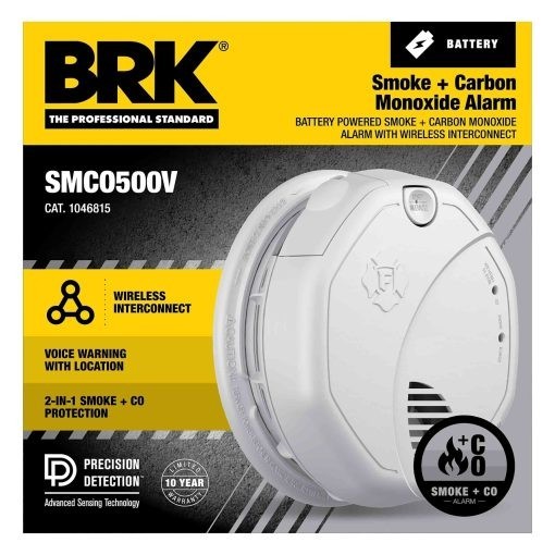 First Alert SMCO500V, Interconnect Battery-Operated Combination Smoke & Carbon gallery