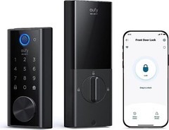 eufy Security Smart Lock Touch Fingerprint Keyless Entry Door Lock Wi-Fi