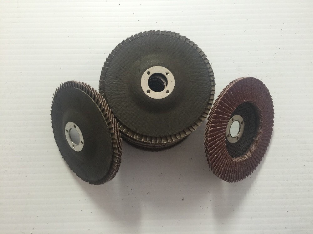 10x 4 " 60 Grit Flap Sanding Grinding Discs 4" 5/8" Angle Grinder Wheels gallery