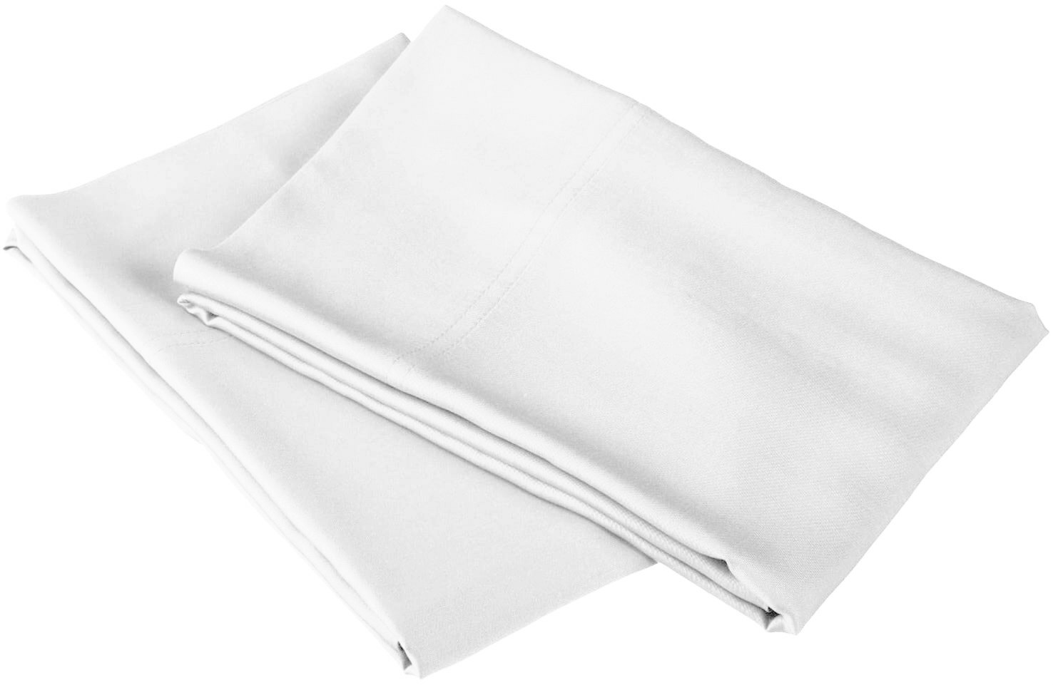 KING PILLOWCASE SET OF 2 ENVELOPE CLOSURE - MICROFIBER PILLOW COVERS EASY ON/OFF gallery