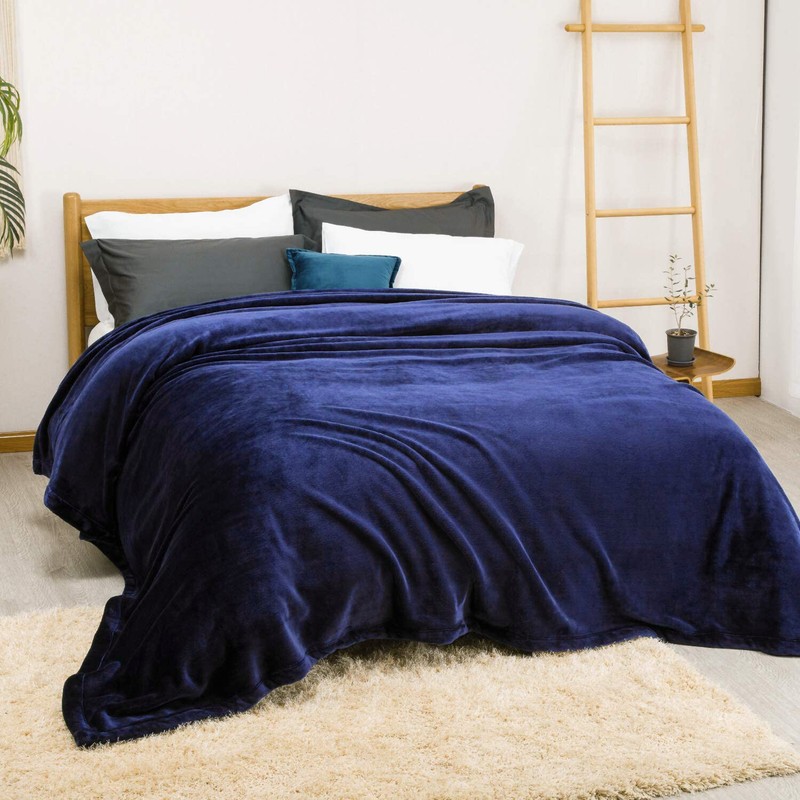 Extra Soft Fleece Throw Blanket- Large,Elegant & Warm for Bed or Emergency Needs gallery