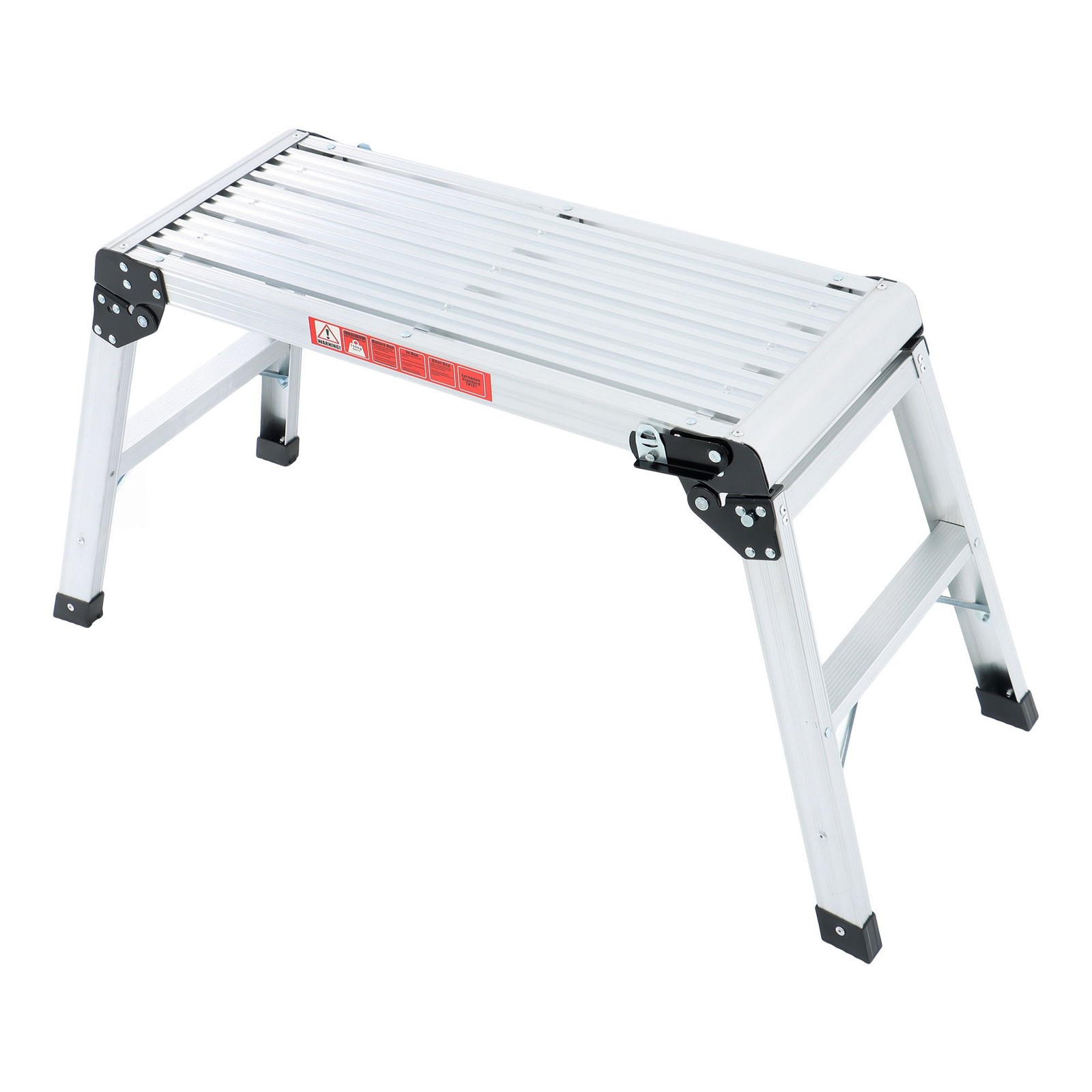 330lbs Aluminum Step Stool Non-slip Folding Work Platform Drywall Ladder gallery