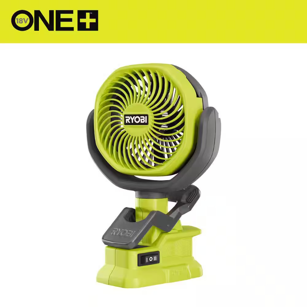 ONE+ 18V Cordless 4 In. Clamp Fan (Tool Only) gallery