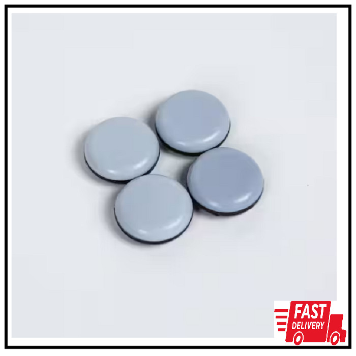 7/8 - 1 in. Grip Tip Round Magic Sliders (4-Pack) gallery