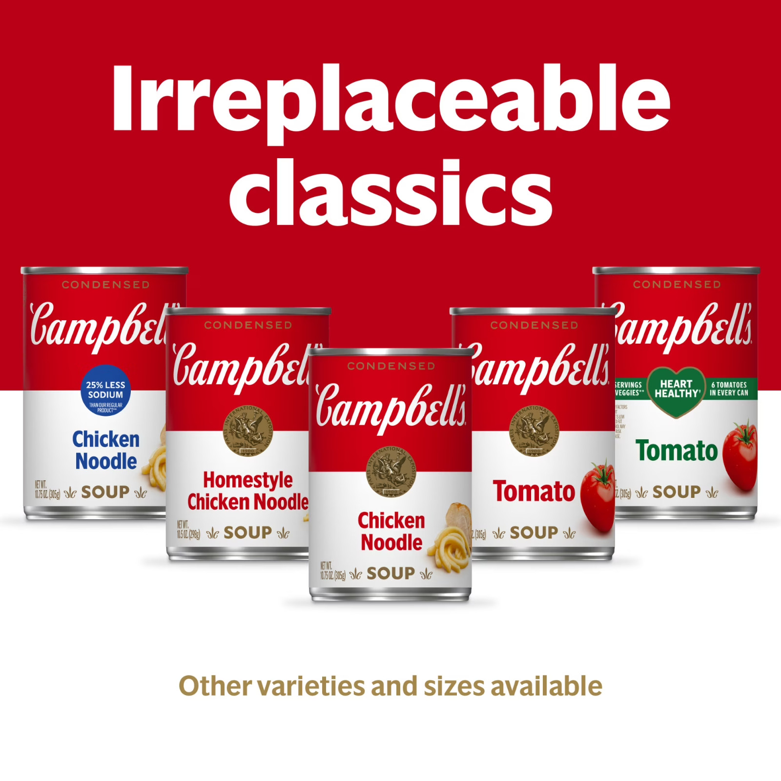 Campbell’s Condensed Chicken Noodle Soup, 10.75 oz Can (4 Pack) gallery