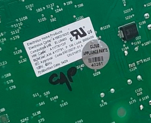 Electrolux OEM Fridge Control Board A15633103 *Same Day Ship & 60 Days Warranty* gallery