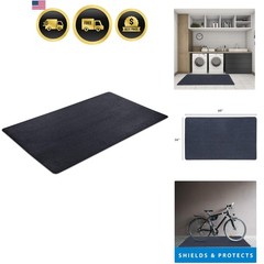 Multi-Purpose Recycled Rubber Floor Mat for Indoor or Outdoor Use, Utility Ma…