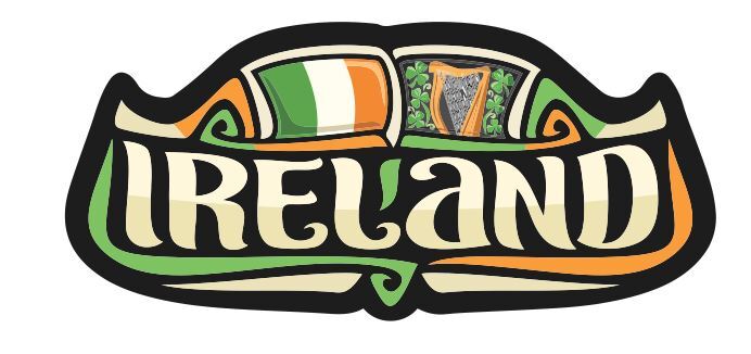 Ireland Sticker Decal A406 gallery