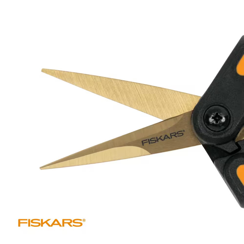 6 In. Titanium Micro-Tip Pruning Shears with Softgrip Handles (2-Pack) gallery