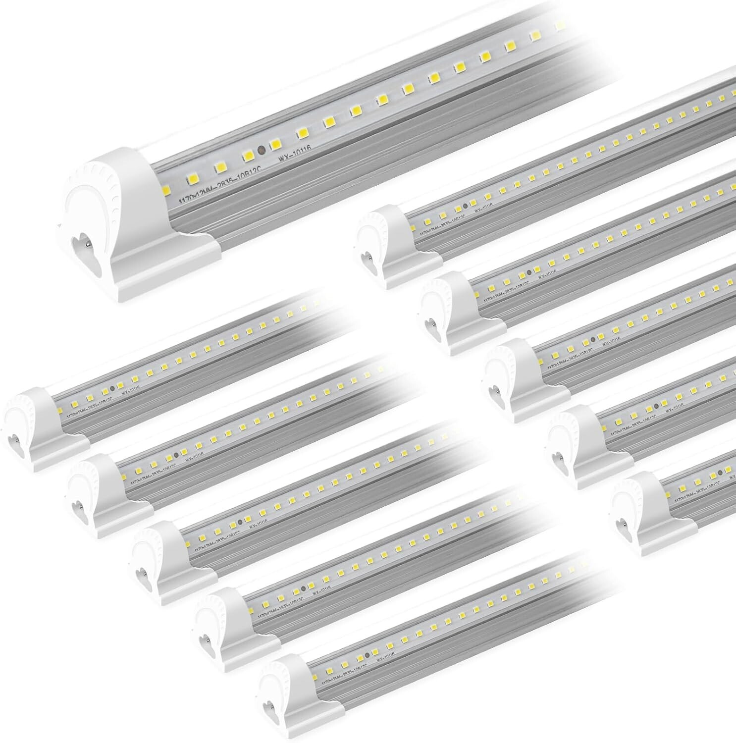 10 Pack LED Shop Light 4FT 42W 5000K Daylight White Linkable Integrated Fixture gallery