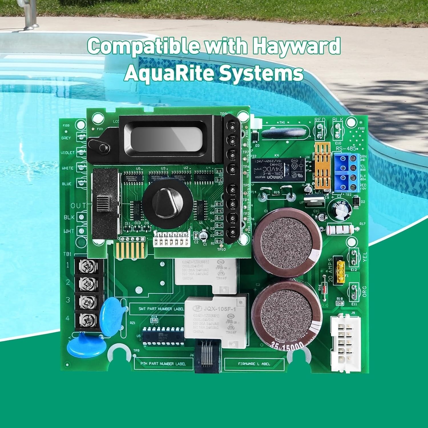 Hayward Goldline Aqua Rite Salt Chlorine Generators Replacement Circuit Board gallery