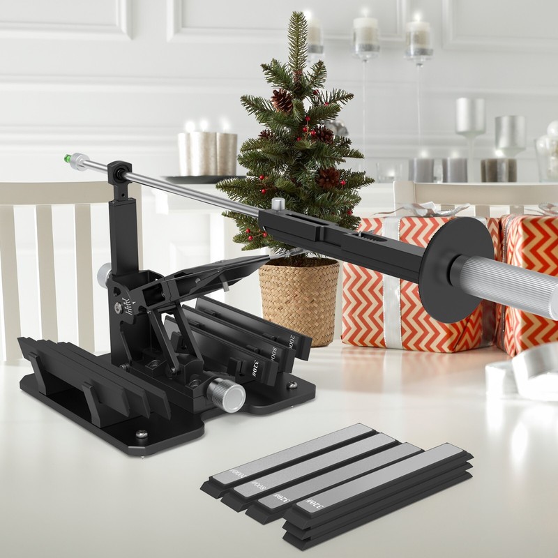 XARILK PRO Precision Knife Sharpener System GEN 2 W/Diamonds (320# 800# 2000#) gallery