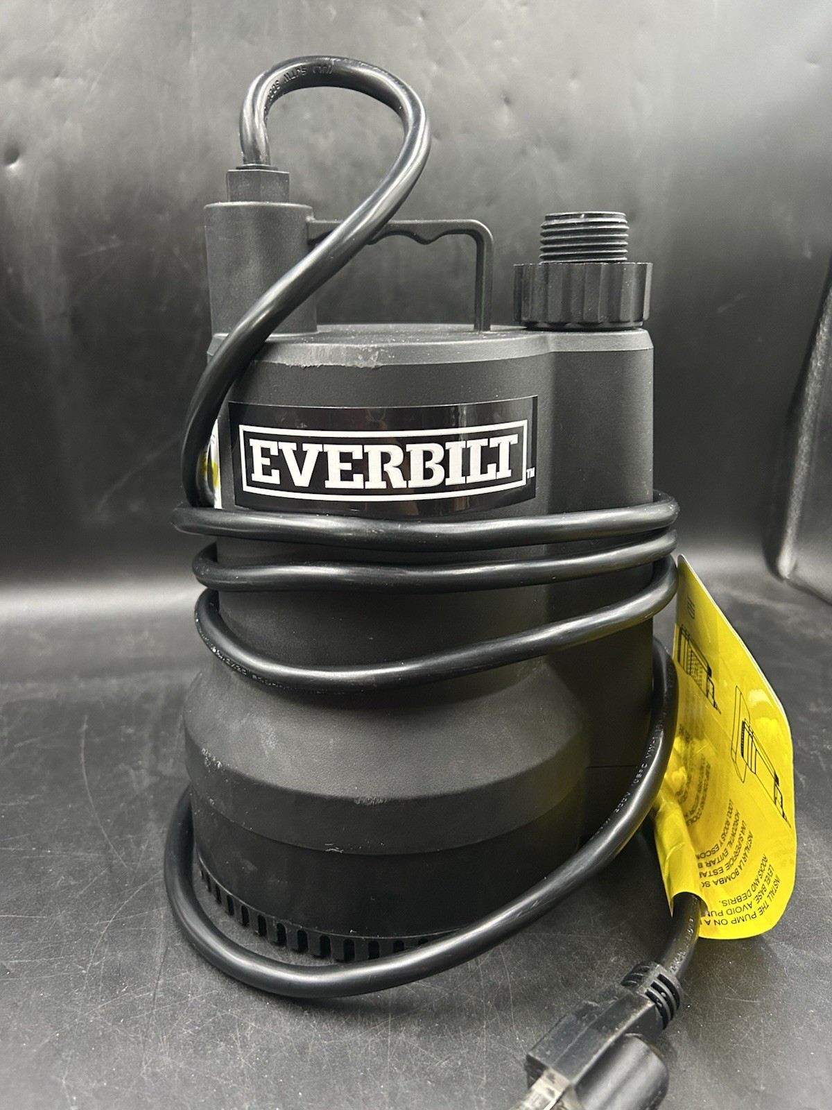 Everbilt 1/6 HP Plastic Submersible Utility Pump SUP54-HD New gallery