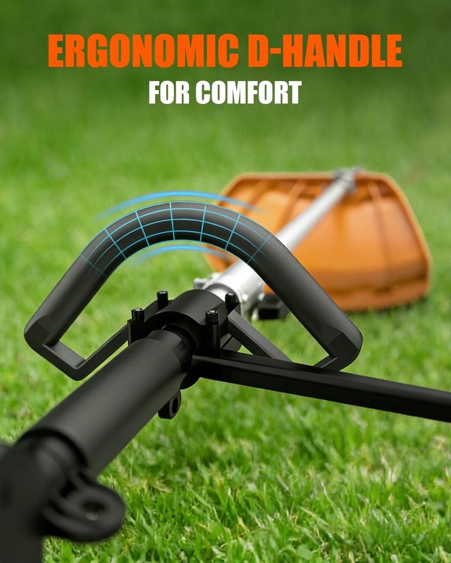 26cc 2-stroke Grass String Trimmer Lawn Mower Gas Trimmer WeedEater Powerful gallery