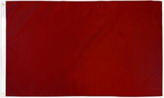 Solid Color Burgundy Flag 3x5ft Blank Sublimation Flag Dark Red Flag Nylon 200D