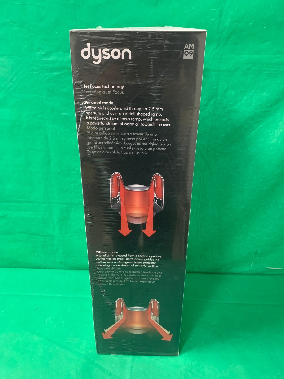 Dyson AM09 Hot+Cool Tower Fan - White/Silver - NEW gallery