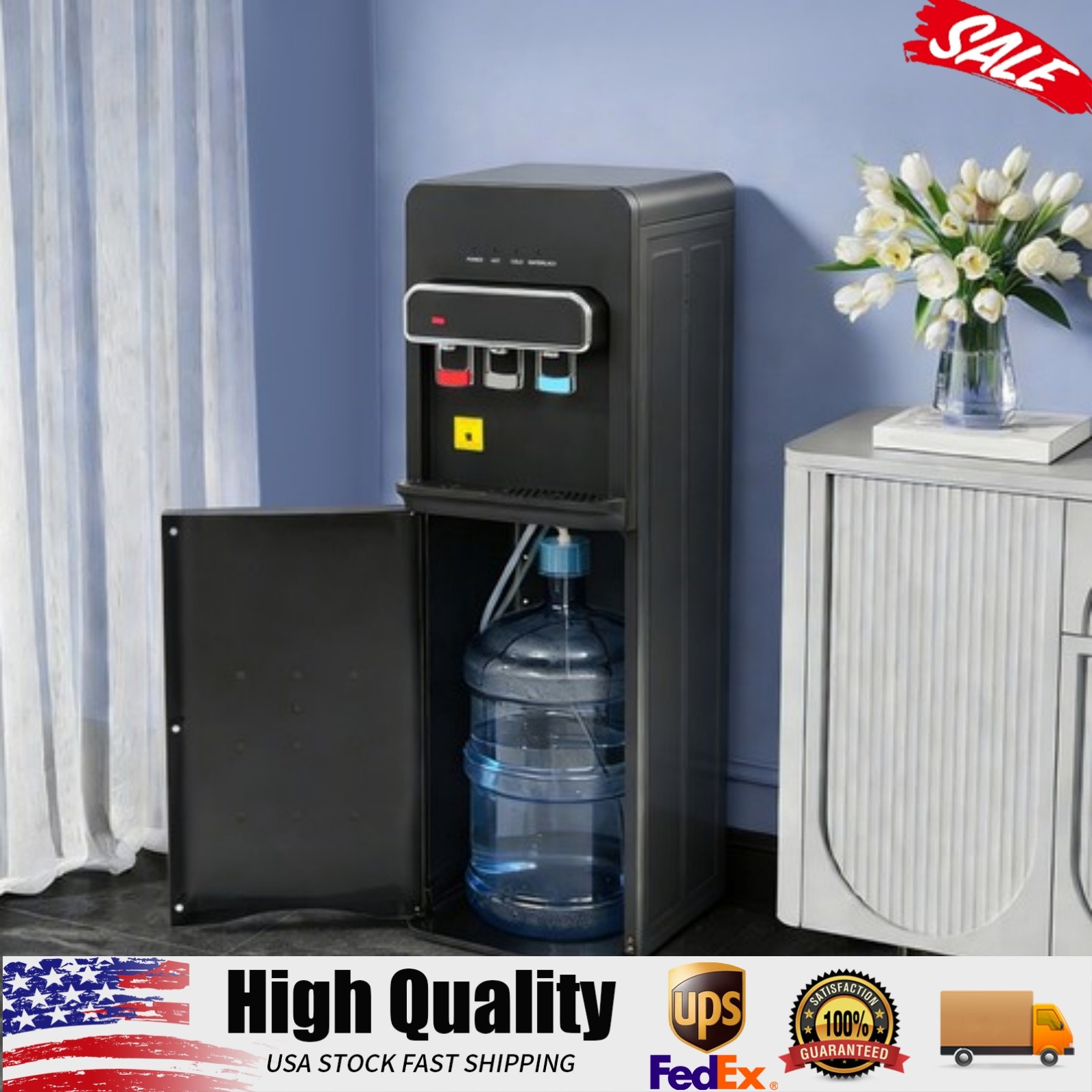 Water Dispenser, Bottom Loading Water Cooler Dispenser for 5 Gallon Bottles gallery