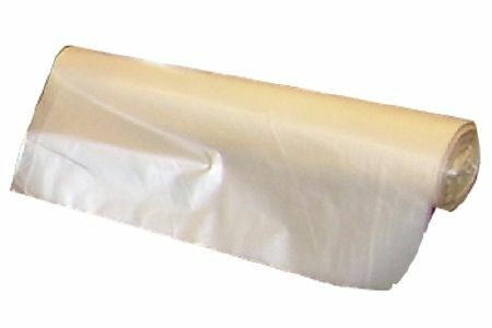 Trash Bag Clear, 40 x 48, Coreless Roll, 40-45 gal, Heavy Duty, 13 mic 250 Count