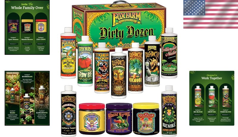 Fox Farm Liquid Nutrients Kit - Boosts Plant Growth & Blooms gallery