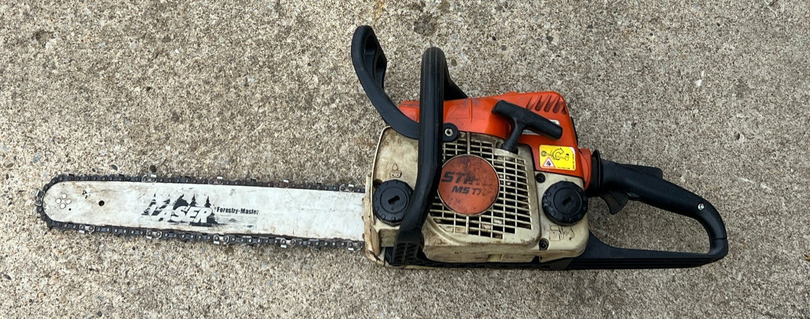 Stihl ms 170 chainsaw - runs gallery