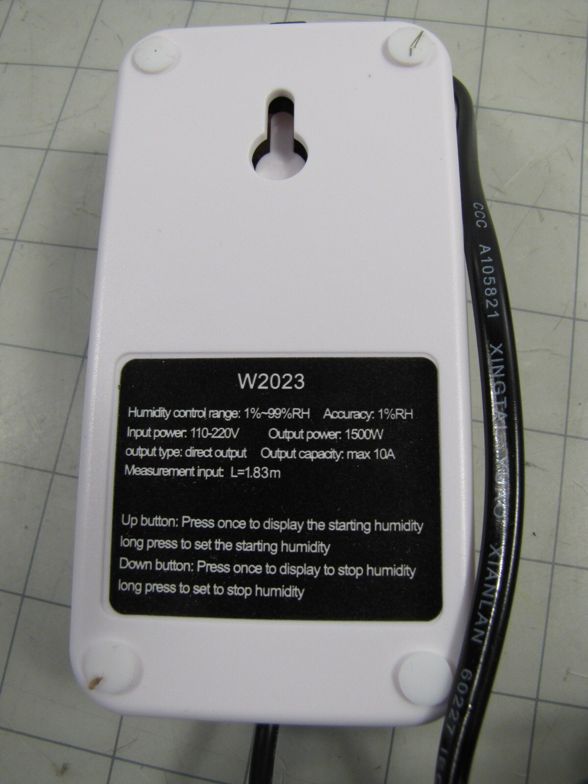 North Spore W2023 MYCOntroller Humidity Controller 1%~99%RH Range NEW gallery