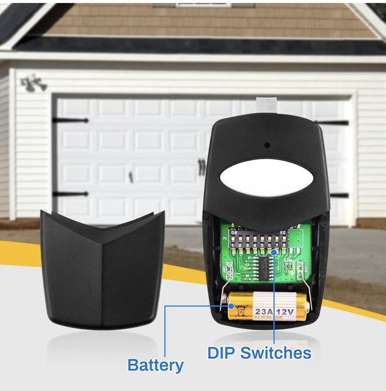 DTC 4-Pack Linear Delta 3 Gate Garage Door Remote 8 DIP Switch 310MHz gallery