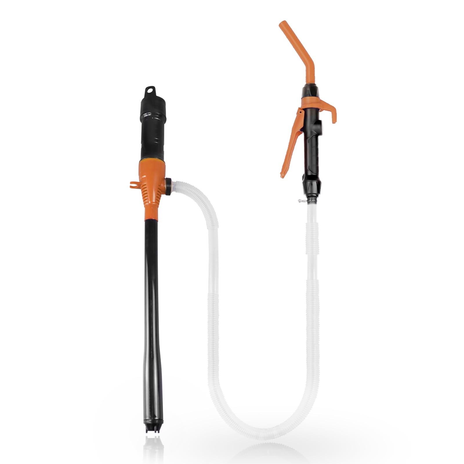 Battery Operated Gas Transfer Pump with Nozzle 3FT Hose Fuel Water gallery