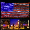American LED Flag Net Lights - 420 LED 4th of Holiday Flag Lights + Plug In gallery