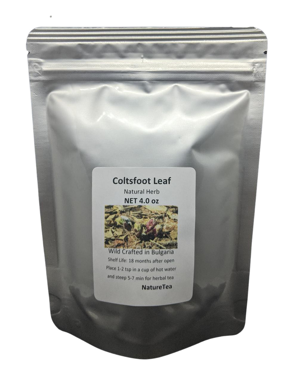 Coltsfoot Leaf - Dried Tussilago farfara Leaf C/S 100% from Nature, Wild Crafted gallery