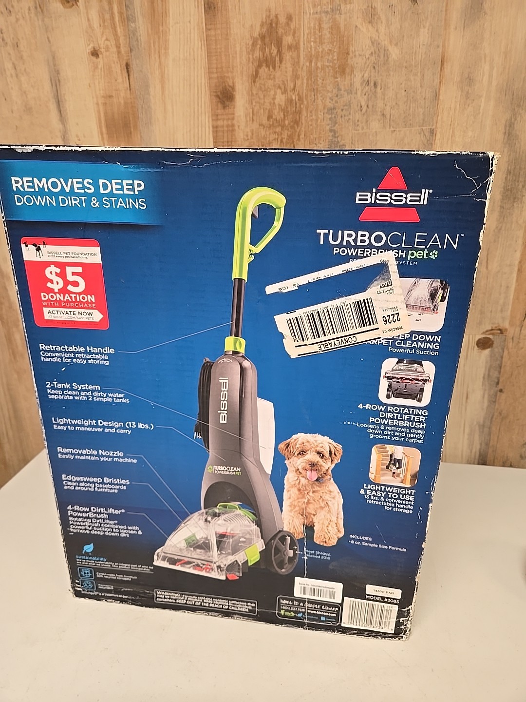BISSELL 2085 TurboClean Powerbrush Pet Upright Carpet Cleaner Machine gallery