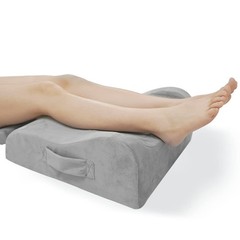 LightEase Leg Elevation Pillow, Memory Foam Leg Elevating Support Wedge Pillow f