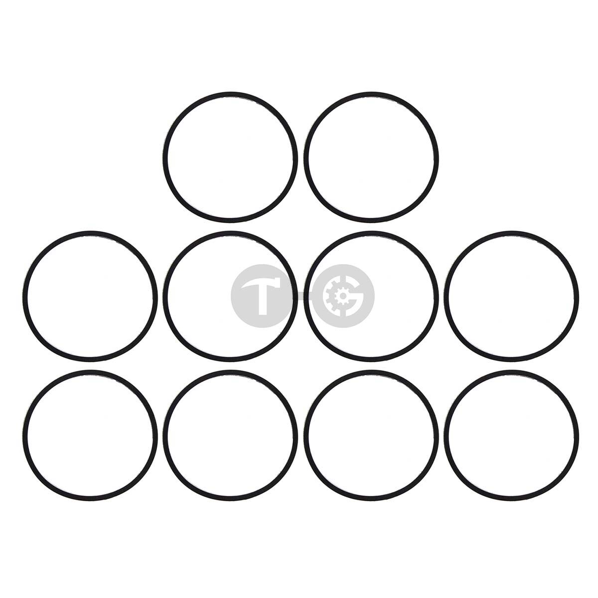 10PCS Carburetor Float Bowl Gaskets For Tecumseh 631028, 631028A Large Bowl gallery