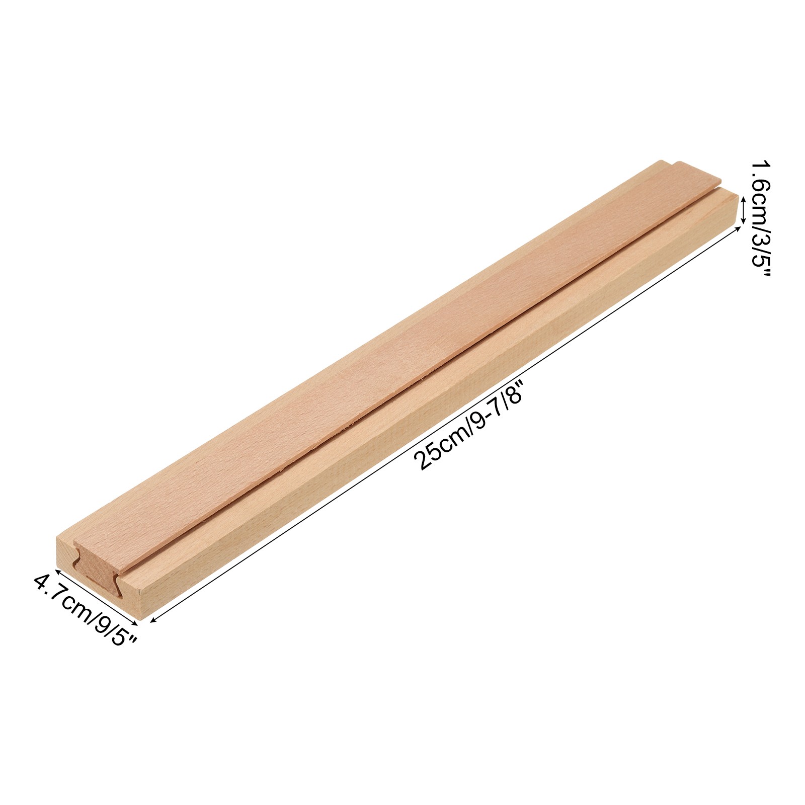 2 Set Wooden Drawer Slides, 9-7/8" (25 CM) with Slide Glide Bracket Kit gallery