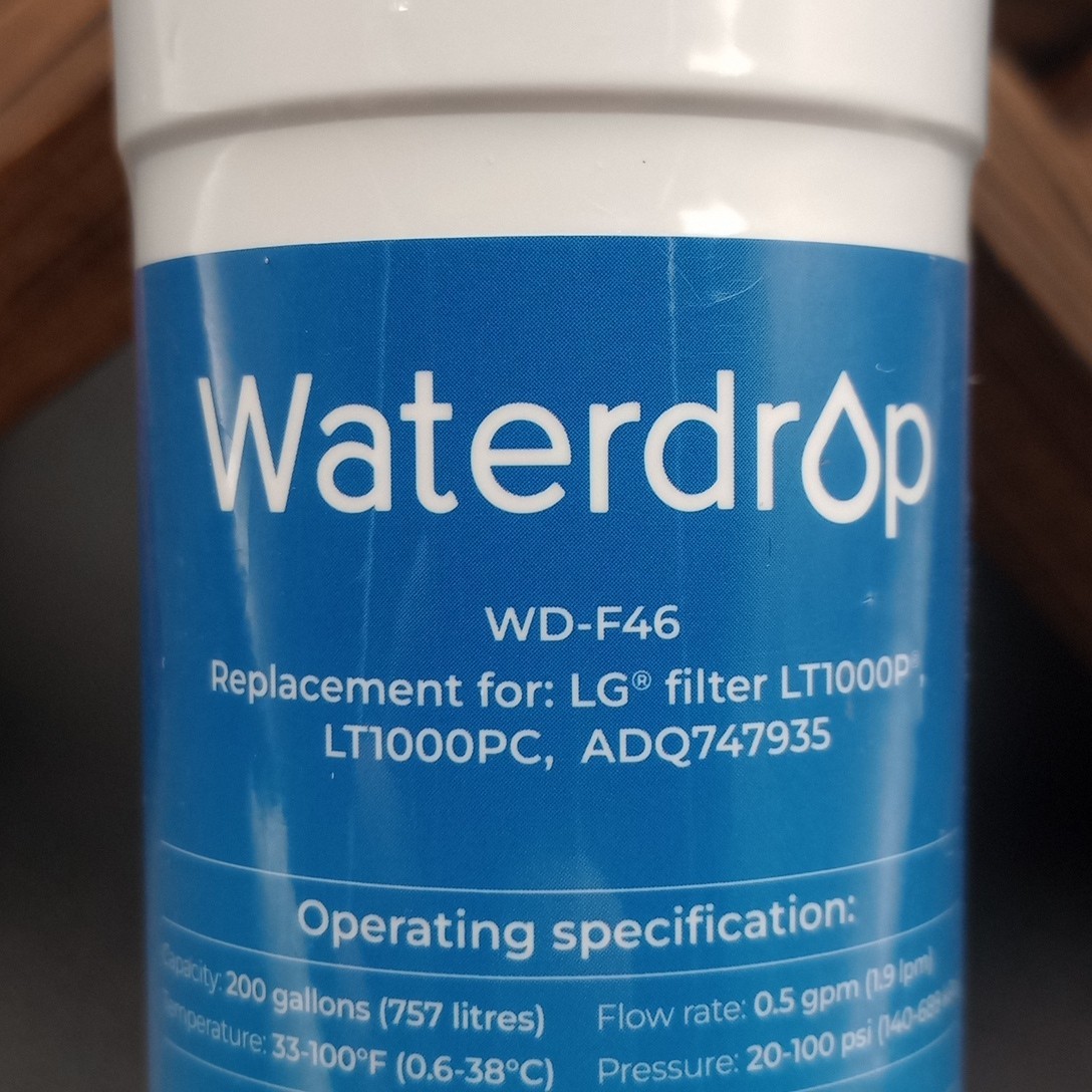 Waterdrop WD-F46 Water Filter Replacement For LG Filters LT1000P LT1000PC gallery