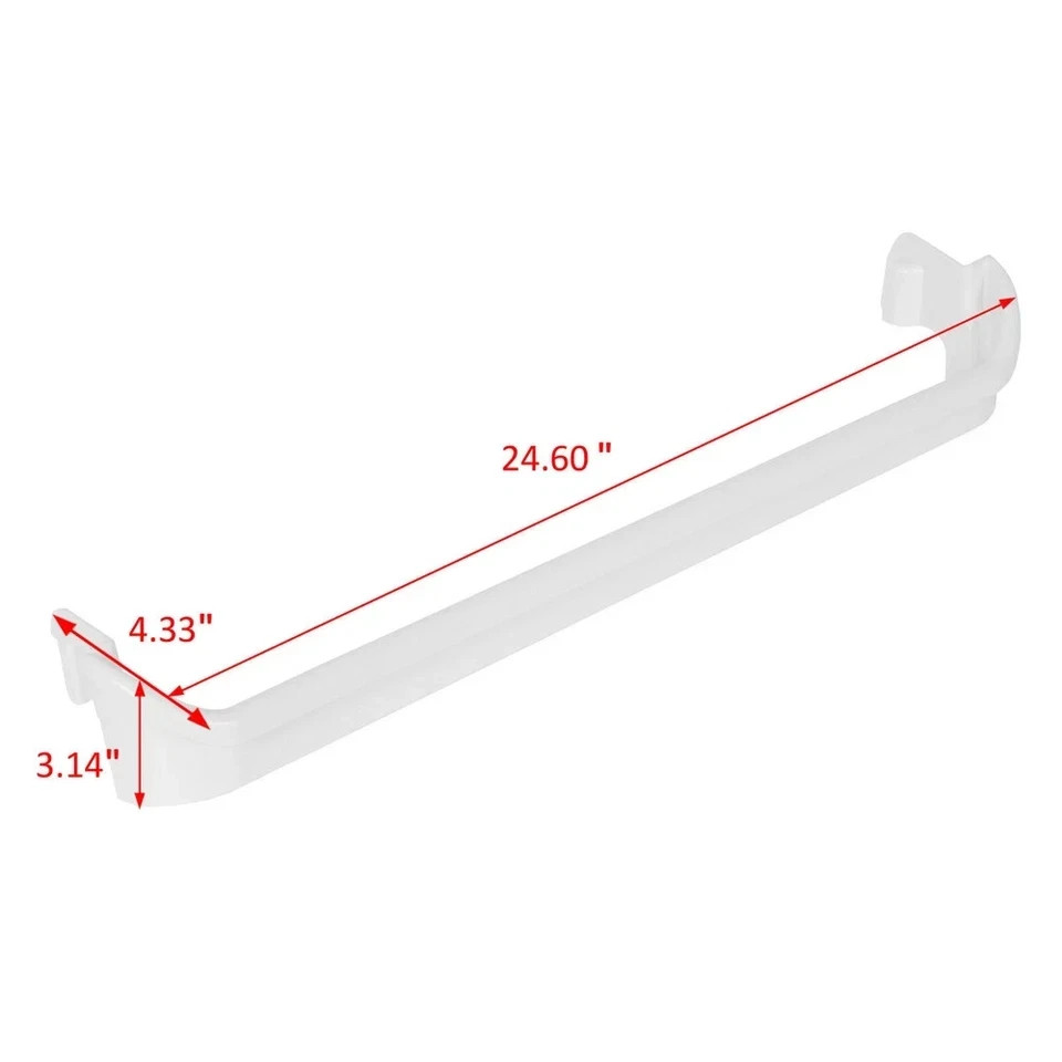 HECASA 3PCS Door Rack Shelf Bar For Frigidaire Kenmore 240534701 240534901 gallery
