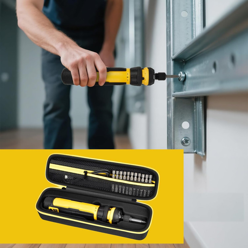 Electric Screwdriver Set Case for DEWALT Cordless Screwdriver (DWHT66719) and Sc gallery