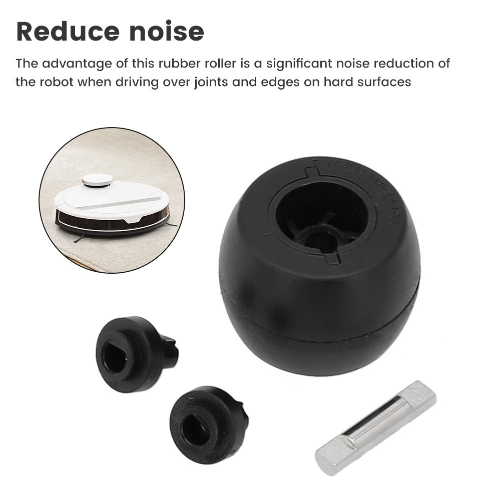 High Quality Rubber Roller For Ecovacs For Ozmo T8/T5/N8/N5 Random Color gallery