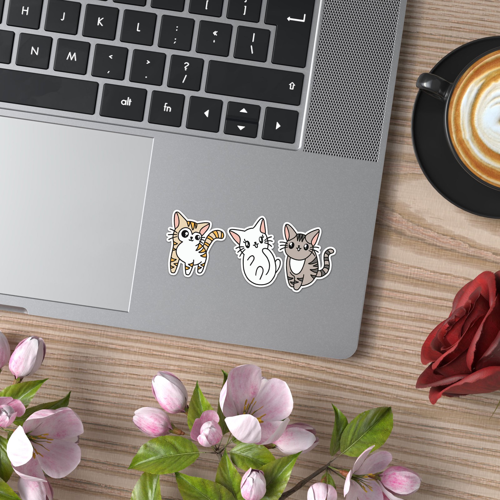 Cats Kittens - Vinyl Decal Sticker - Car Window Laptop - ebn7695 gallery