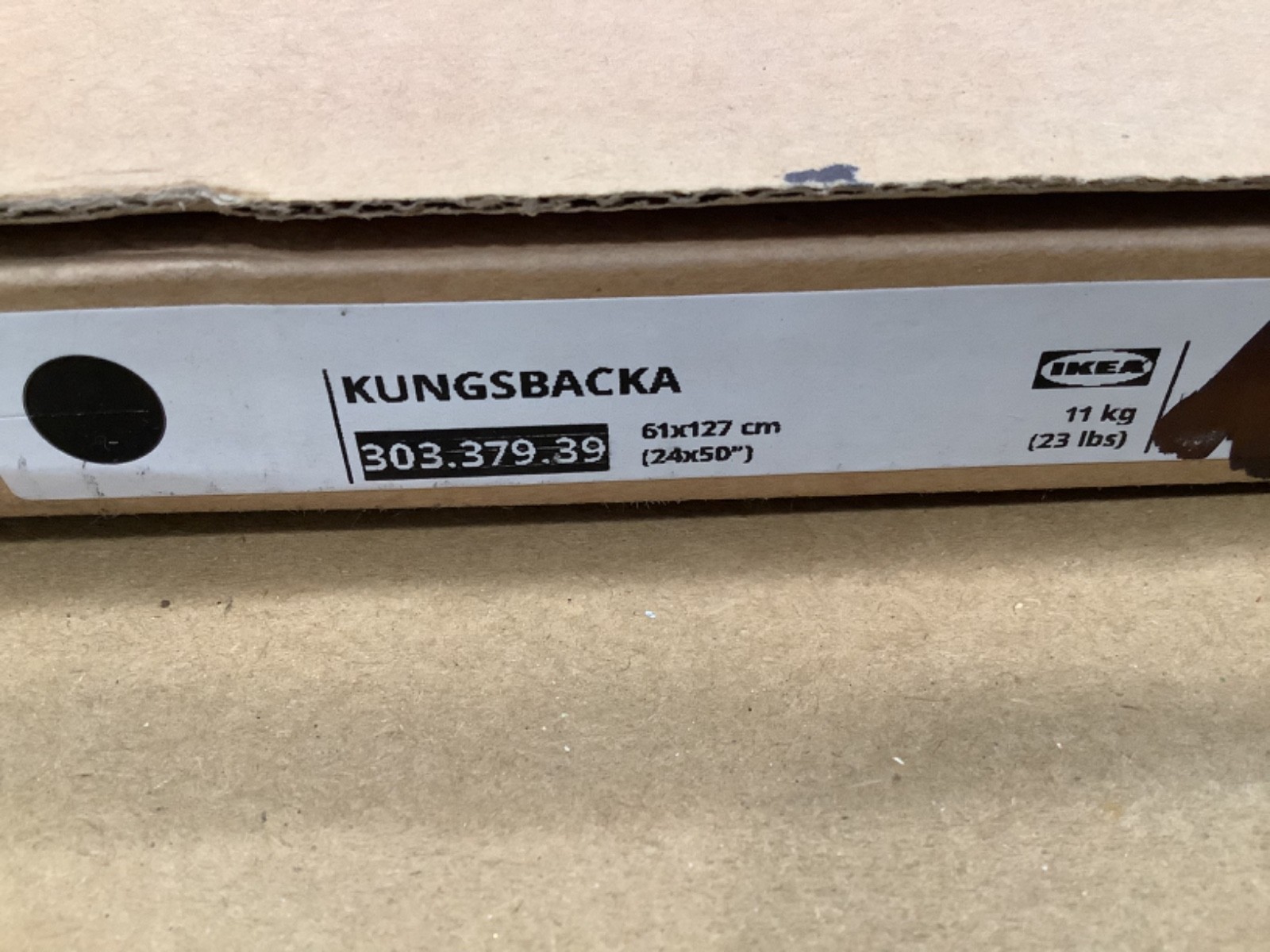 IKEA KUNGSBACKA DOOR Anthracite 24X50” 24”X50” NEW gallery