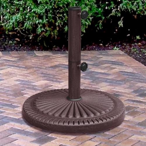 66-lb Weather Resistant Umbrella Base in Bronze Resin Finish gallery
