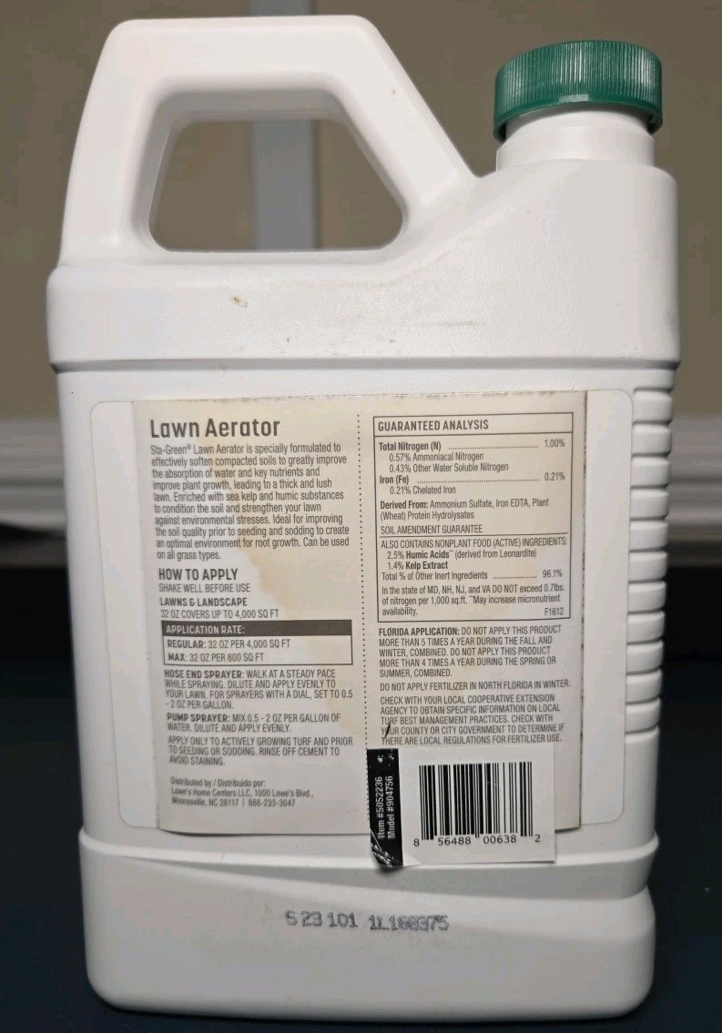Sta-Green Lawn Multi-Nutrient 32-oz 4000-sq ft 4-0-1 Natural All Purpose Lawn... gallery