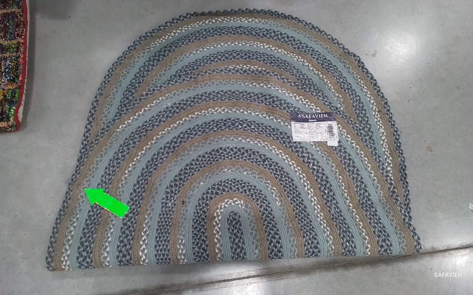 BLUE / GREY 4'-0" x 6'-0" Broken Thread Rug Reduced Price 1172799821 BRD257M-4OV gallery
