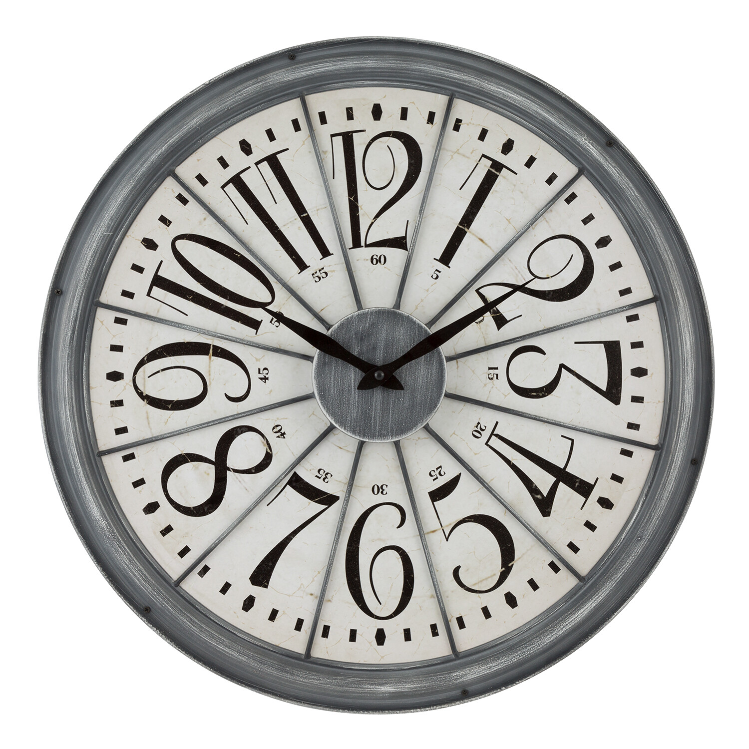 404-3950 La Crosse Clock Co. 20" Decorative Metal Analog Wall Clock gallery