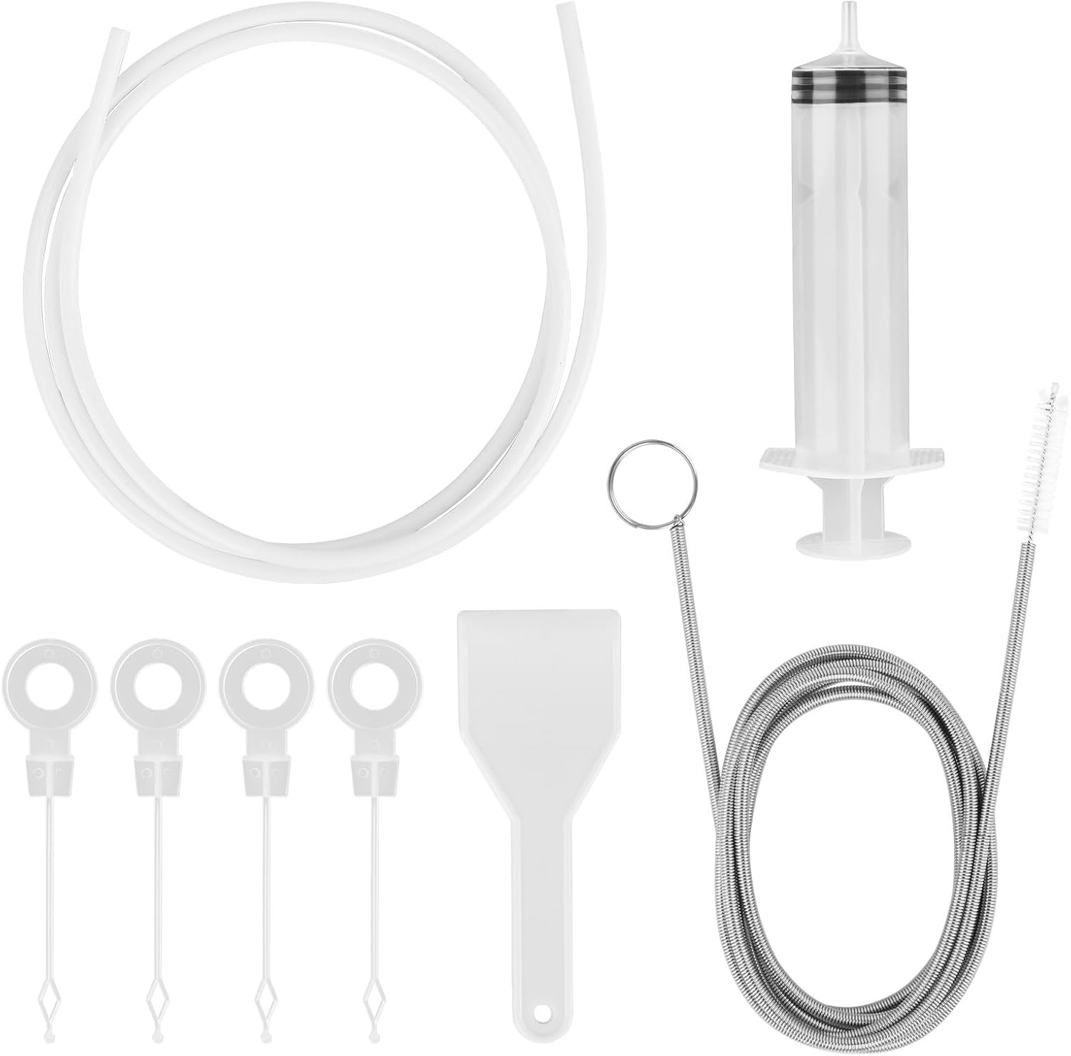 Refrigerator Drain Cleaning Tool, 8 PCS Reusable Waterline Buddy For Refrigerato gallery